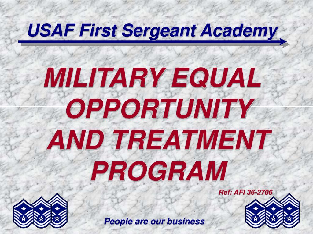 Ppt Usaf First Sergeant Academy