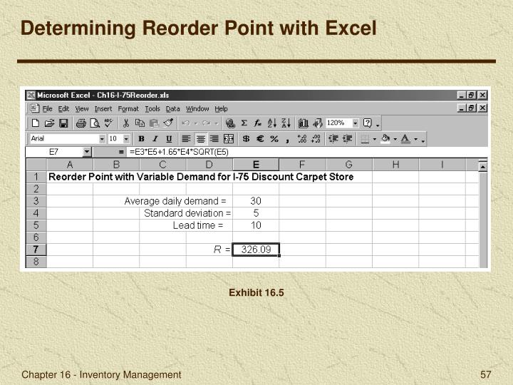 PPT - Chapter 16 Inventory Management PowerPoint Presentation - ID:3432623