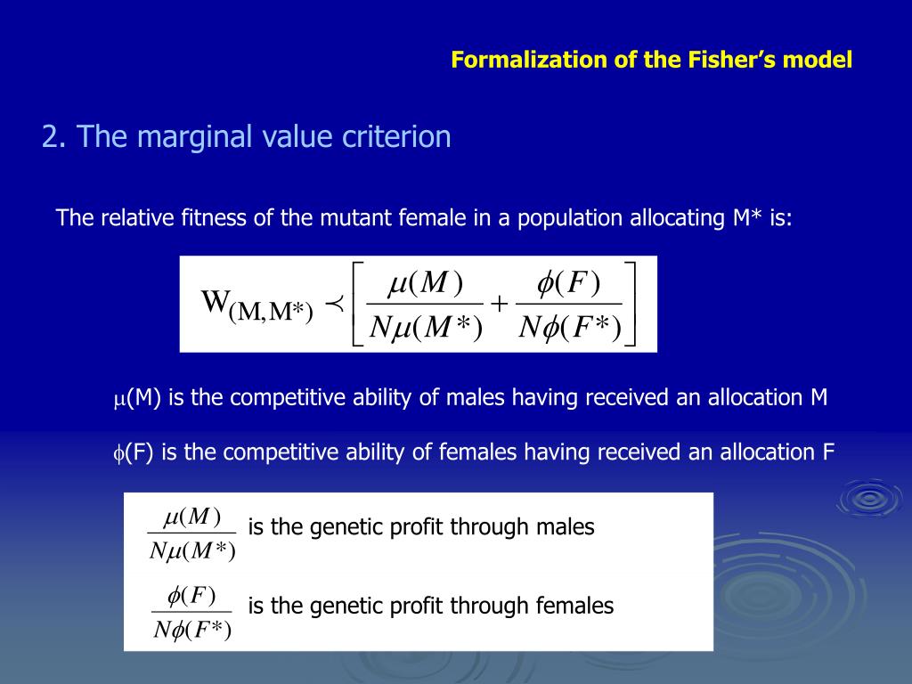 Ppt Sex Allocation Theory Powerpoint Presentation Free Download Id3432786 