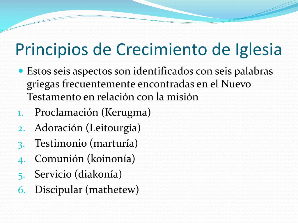 PPT - PRINCIPIOS DE CRECIMIENTO DE IGLESIA PowerPoint Presentation, free download - ID:3434916 PPT - PRINCIPIOS DE CRECIMIENTO DE IGLESIA PowerPoint Presentation, free download - ID:3434916