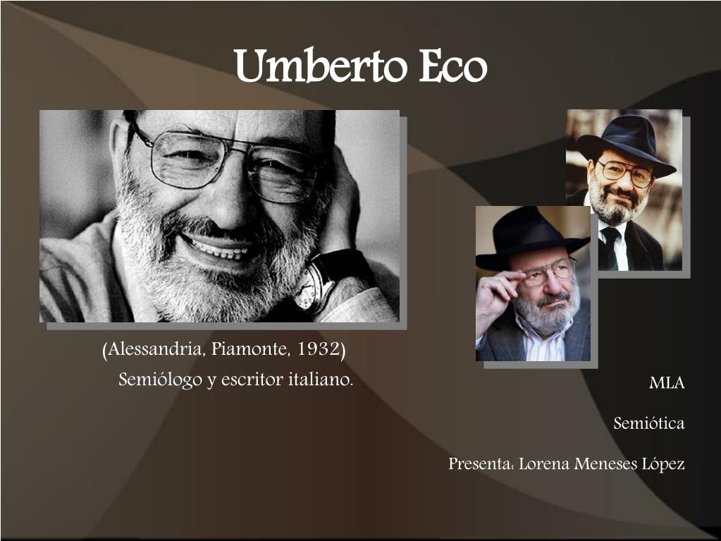 PPT - Umberto Eco PowerPoint Presentation, free download - ID:3437186