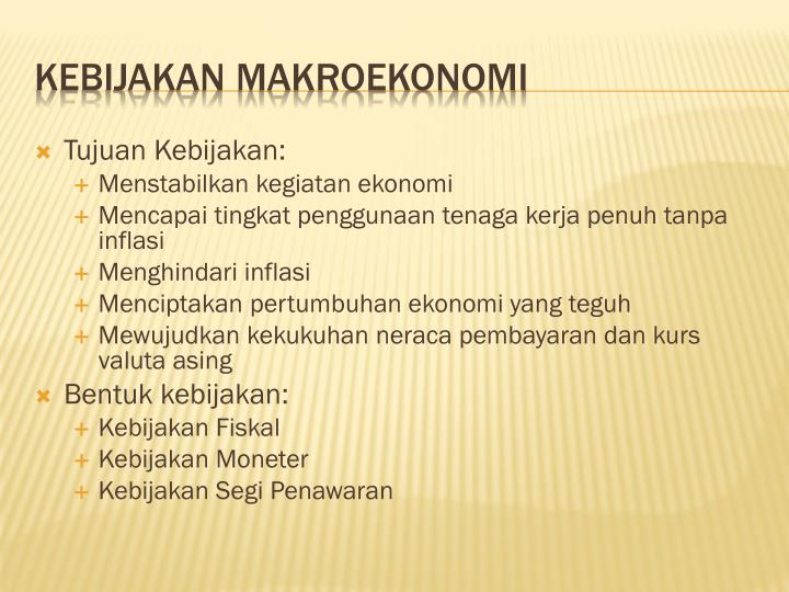 PPT - PENGANTAR ILMU EKONOMI MAKRO modul ke 1 PowerPoint 