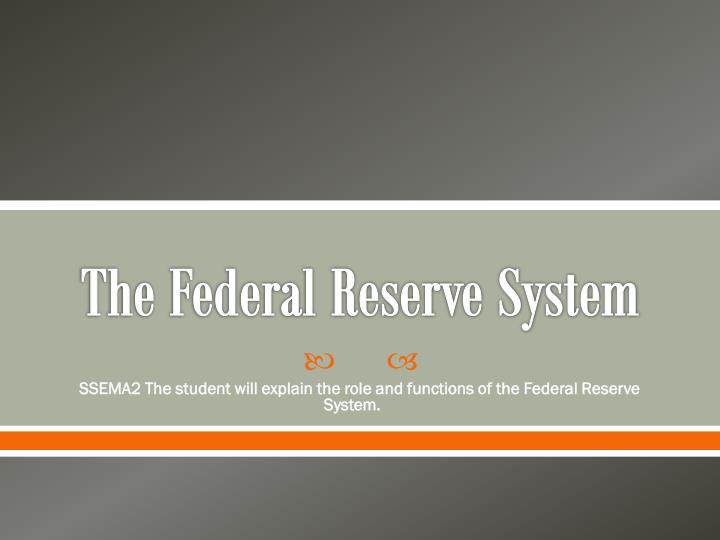 the federal reserve system n.