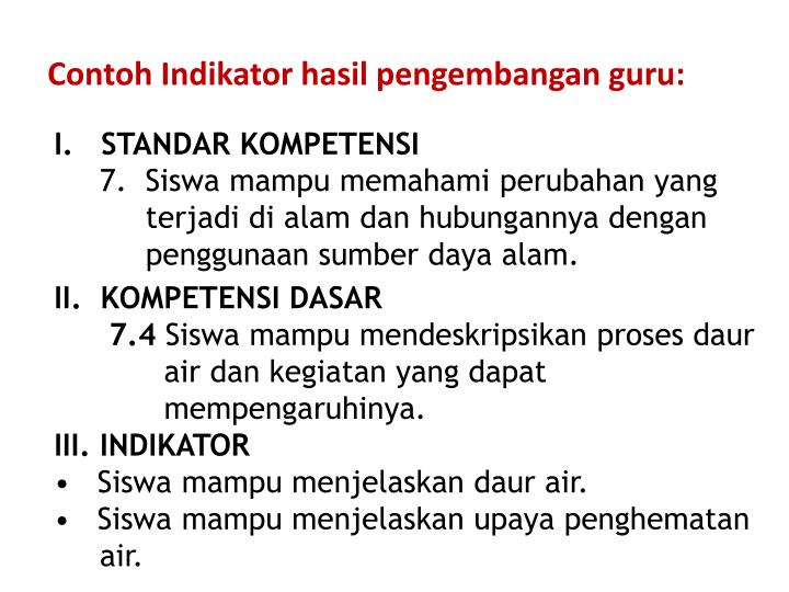 PPT - PENGEMBANGAN SILABUS dan RPP dalam Implementasi KTSP 