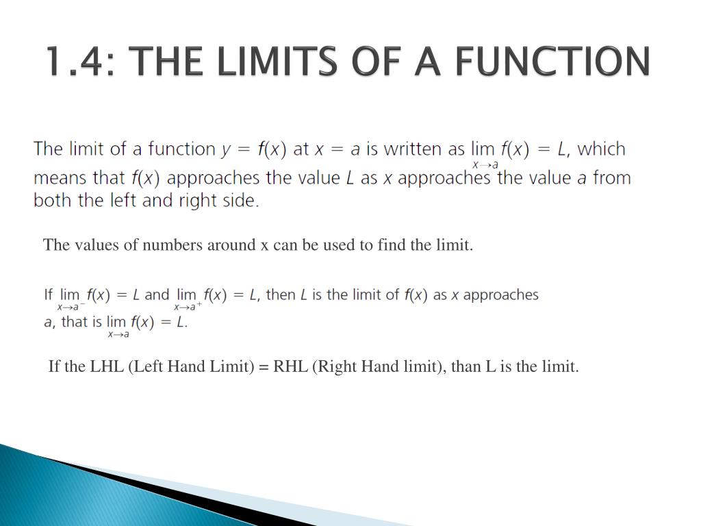 PPT - CHAPTER 1: INTRODUCTION TO CALCULUS PowerPoint Presentation, free ...