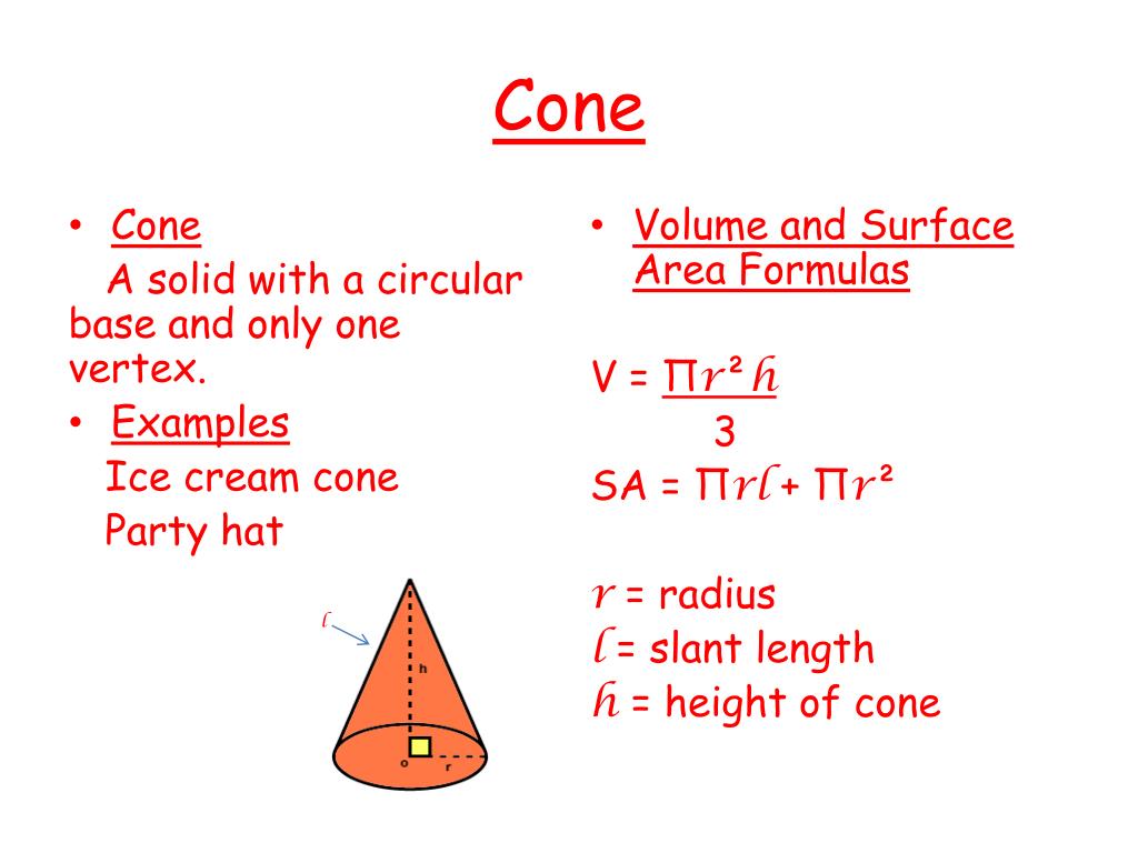 intools v cone calculation