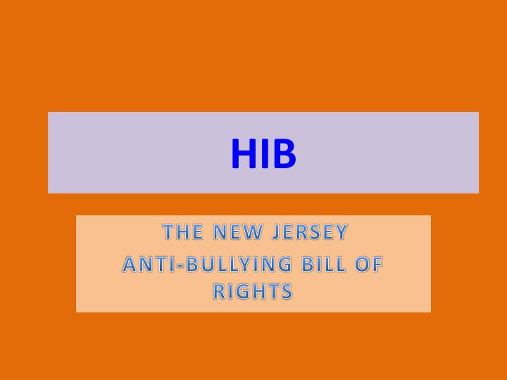 ppt hib powerpoint presentation id 3443318