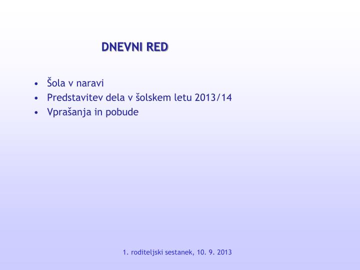 ppt dnevni red powerpoint presentation id 3443870 dnevni red