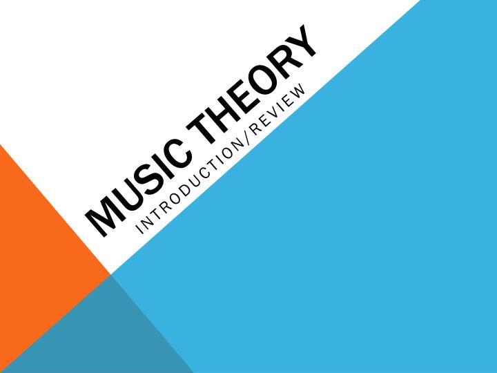music theory n.