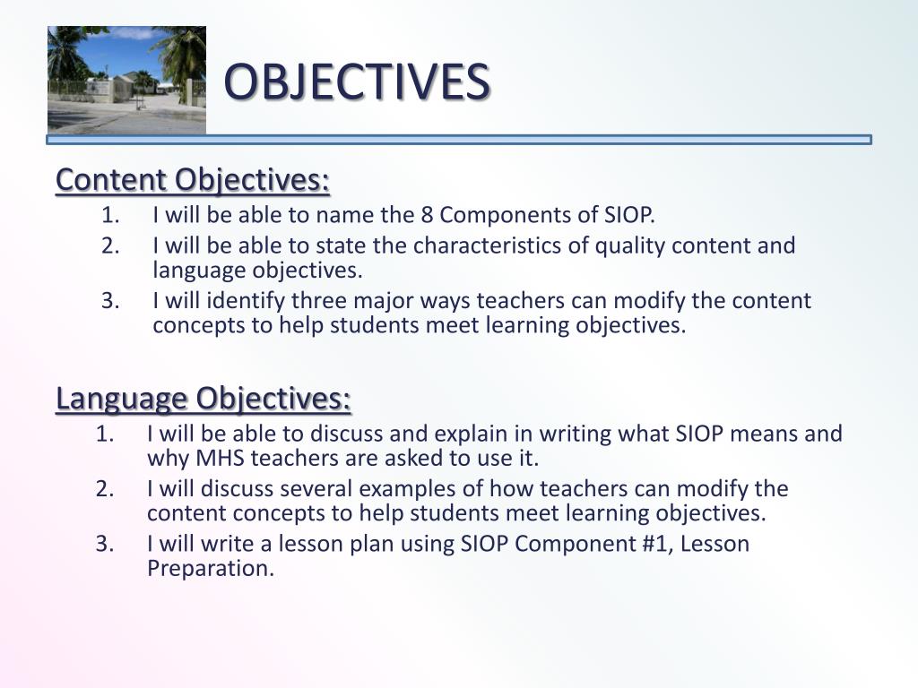 PPT - ED 16 SIOP PowerPoint Presentation, free download - ID:16