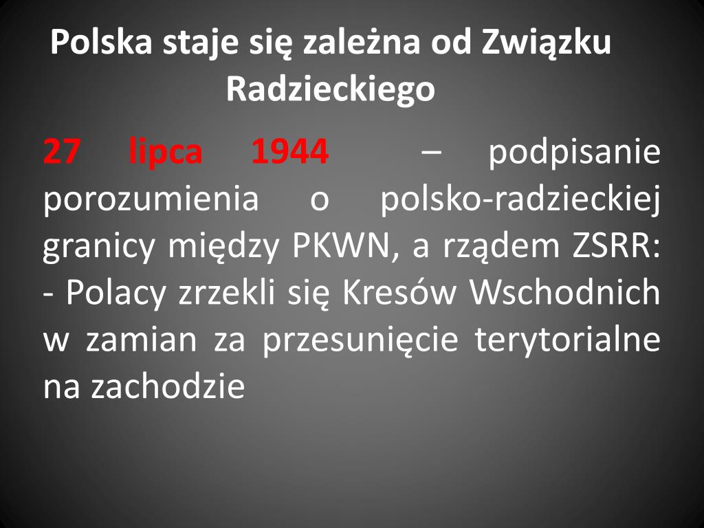 Początki Władzy Komunistów W Polsce Klasa 8 PPT - POCZĄTKI WŁADZY KOMUNISTÓW W POLSCE PowerPoint Presentation, free