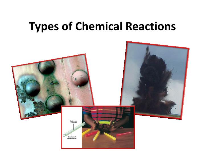 types of chemical reactions n.