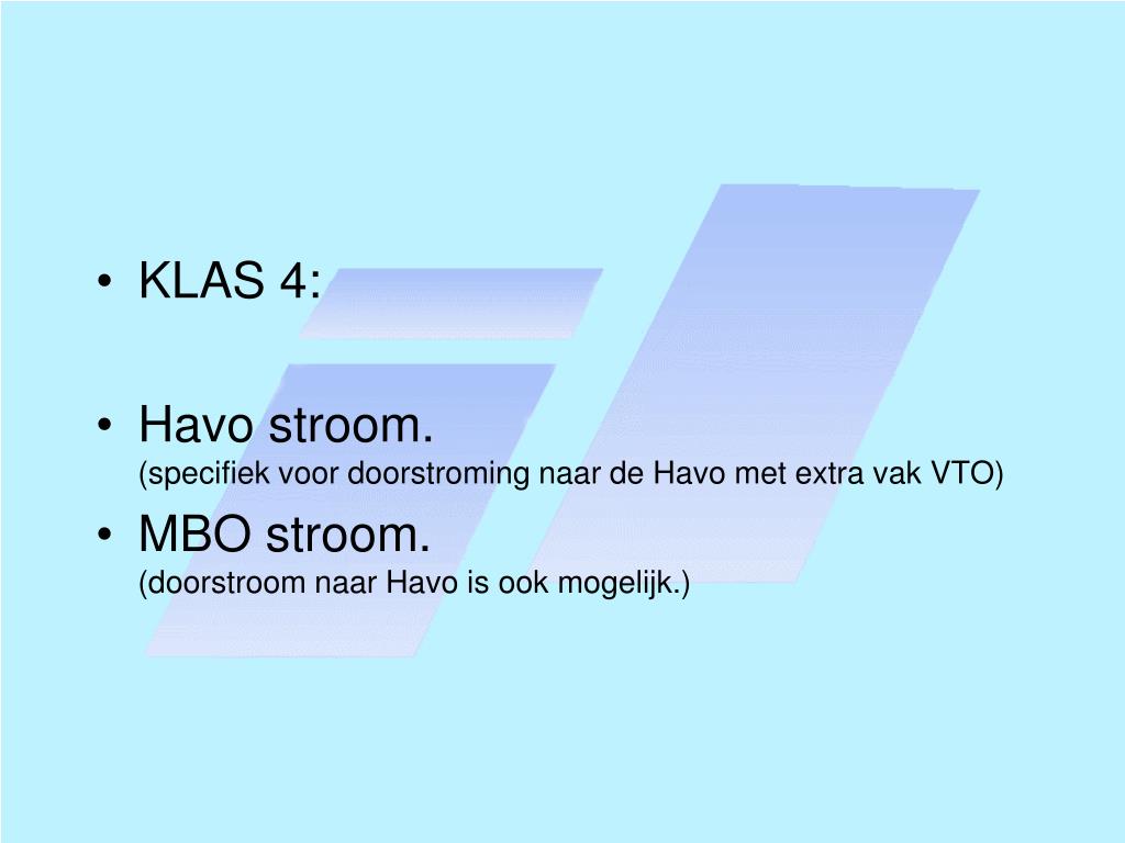 PPT - Voorlichting sectorkeuze Mavo en Mavo/HAVO Klas 2 PowerPoint