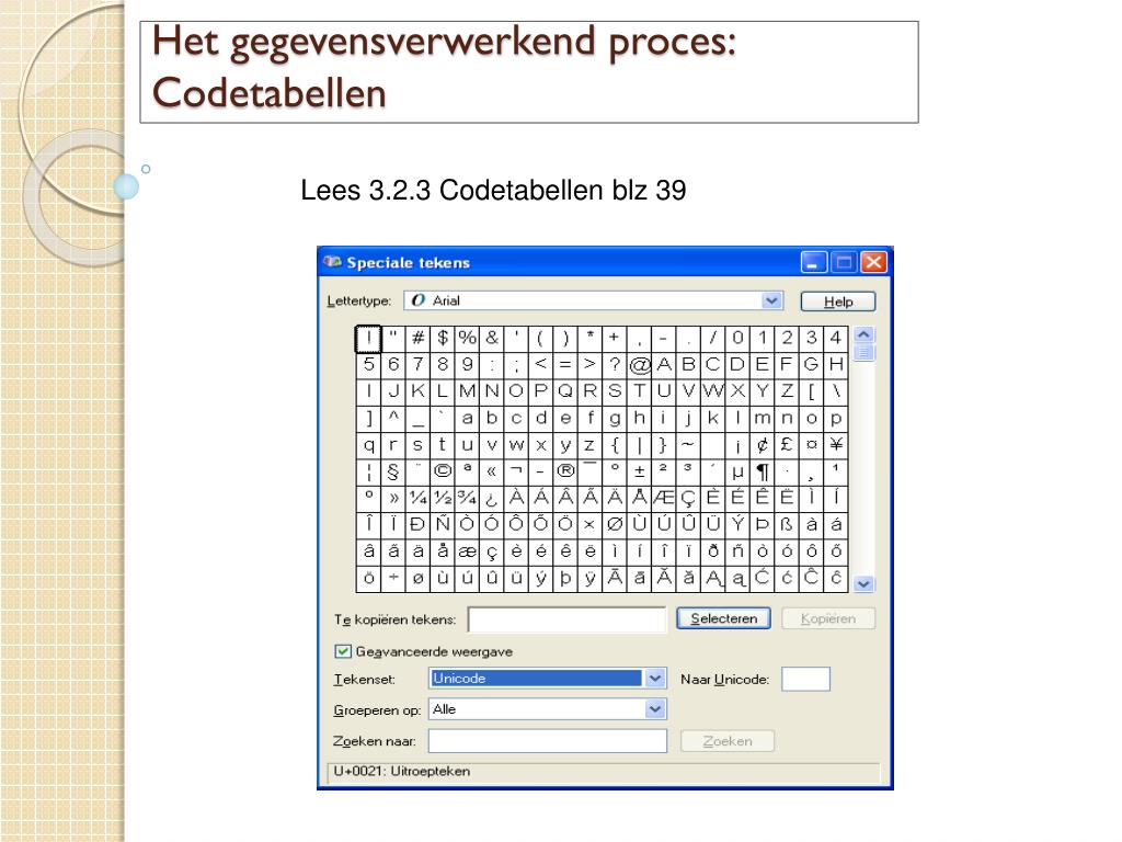 PPT - Het gegevensverwerkend proces: Van gegevens naar informatie ...