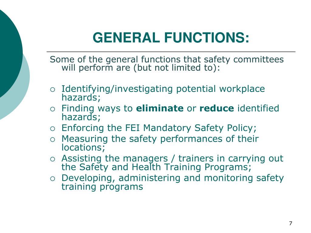 Ppt Safety Committee Guidelines Powerpoint Presentation Free Download Id 3452111