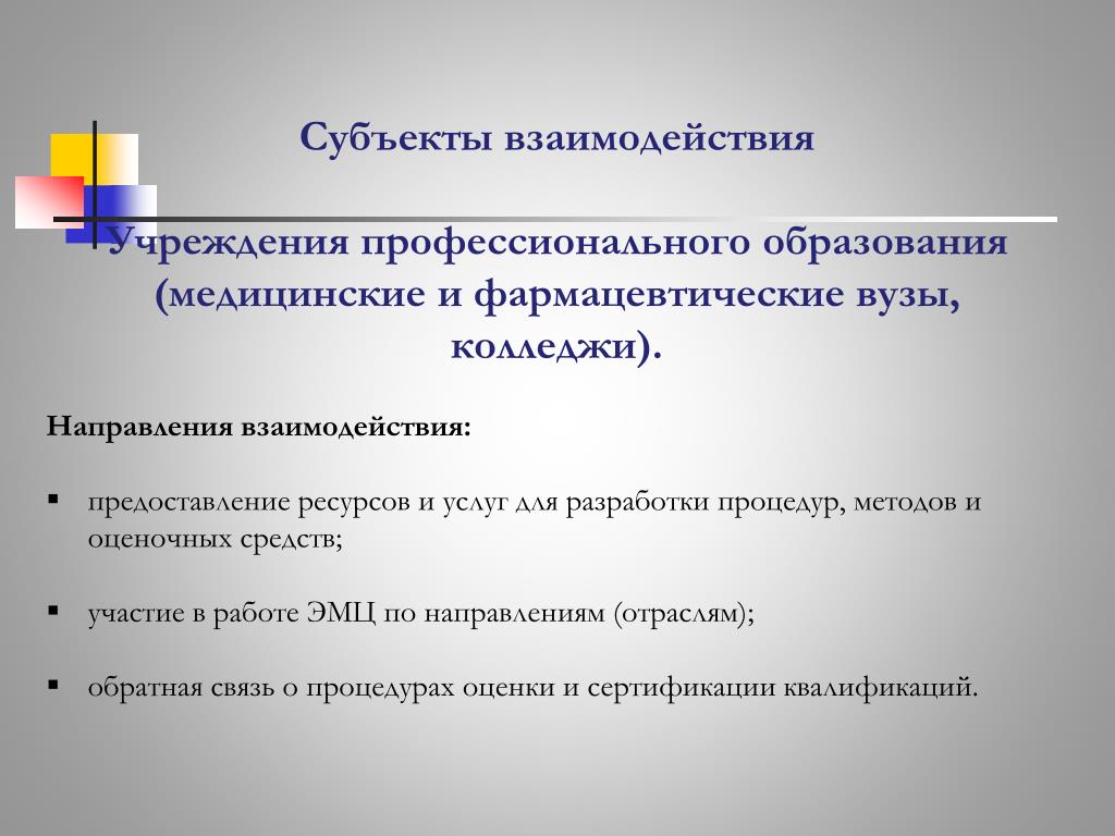 Предоставление ресурсов. Учреждения проф образования. Направленность на взаимодействие. Направления в колледже.