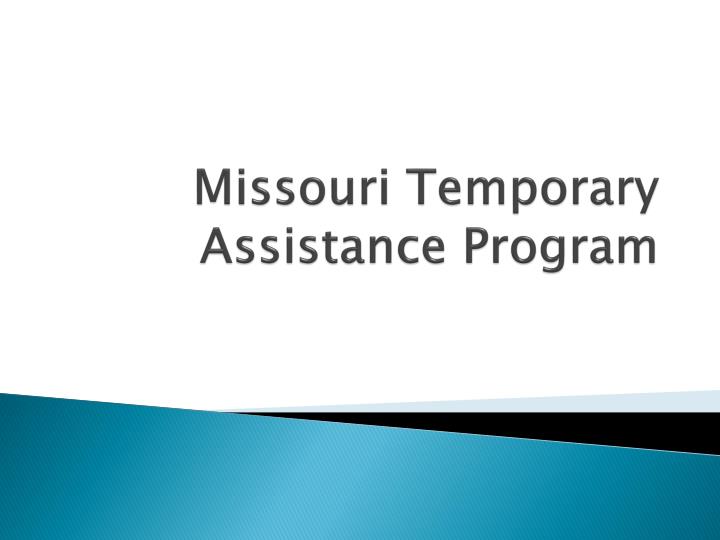missouri temporary assistance program n.