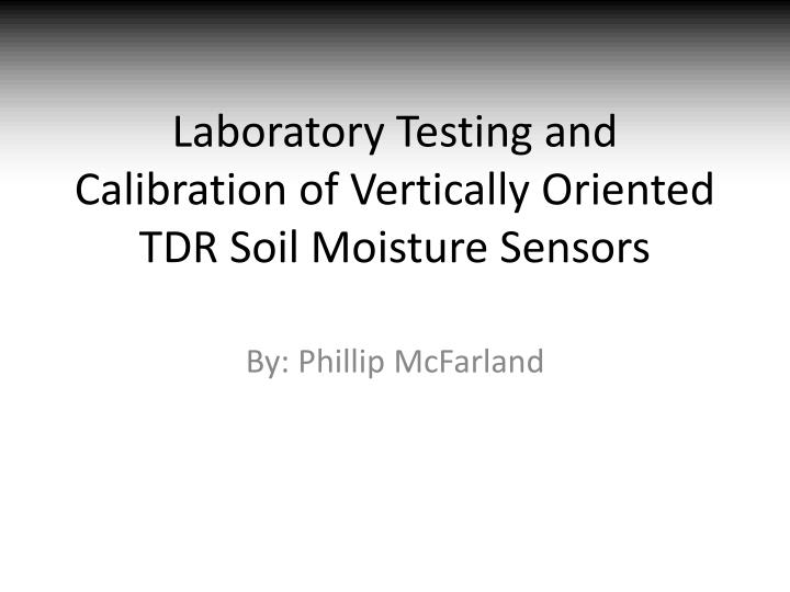 tdr sensors