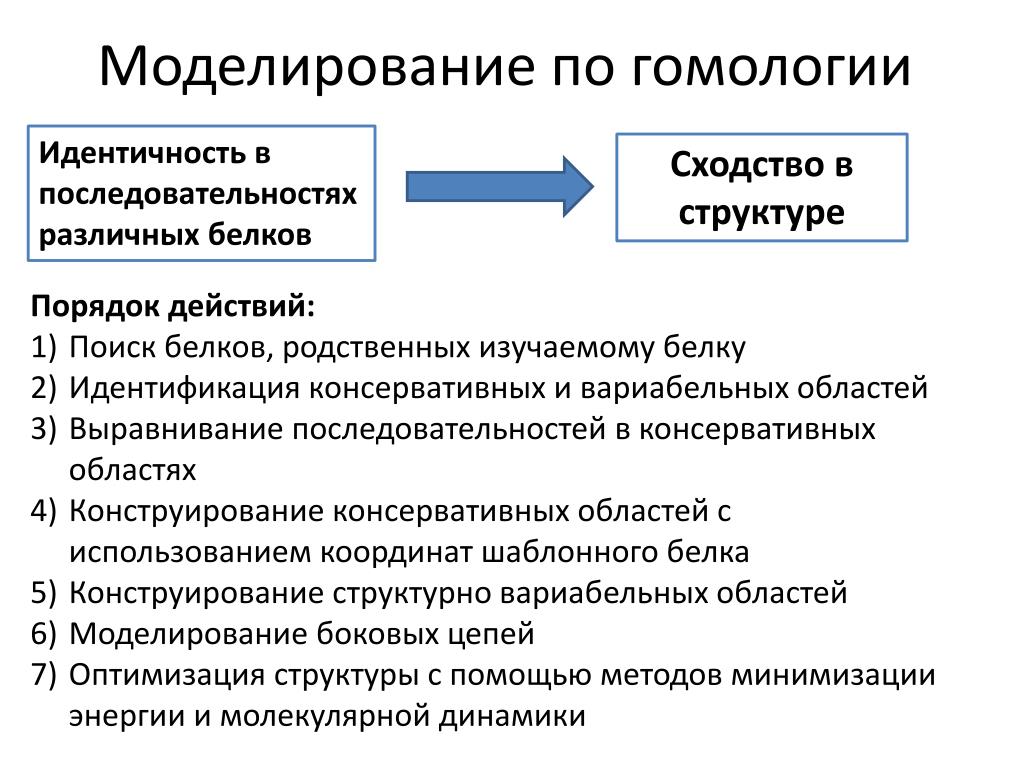 Моделирование белков презентация