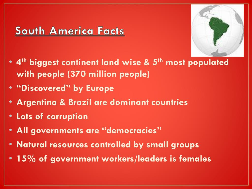 PPT - South America PowerPoint Presentation, Free Download - ID:3456212