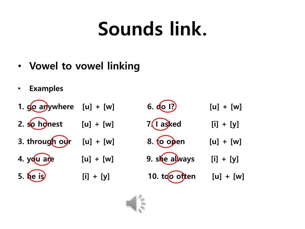 connected speech in american english