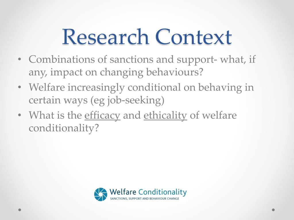 what is in context research