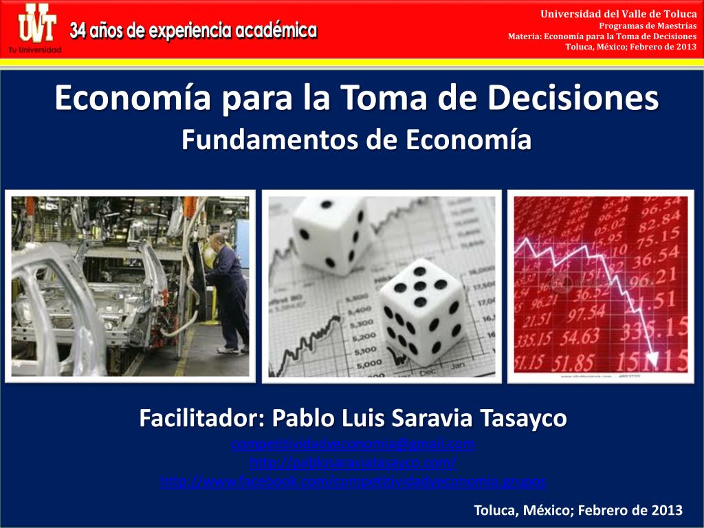 Economia Para La Toma De Decisiones