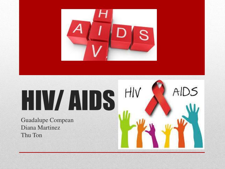 PPT HIV AIDS PowerPoint Presentation Free Download ID 3460243