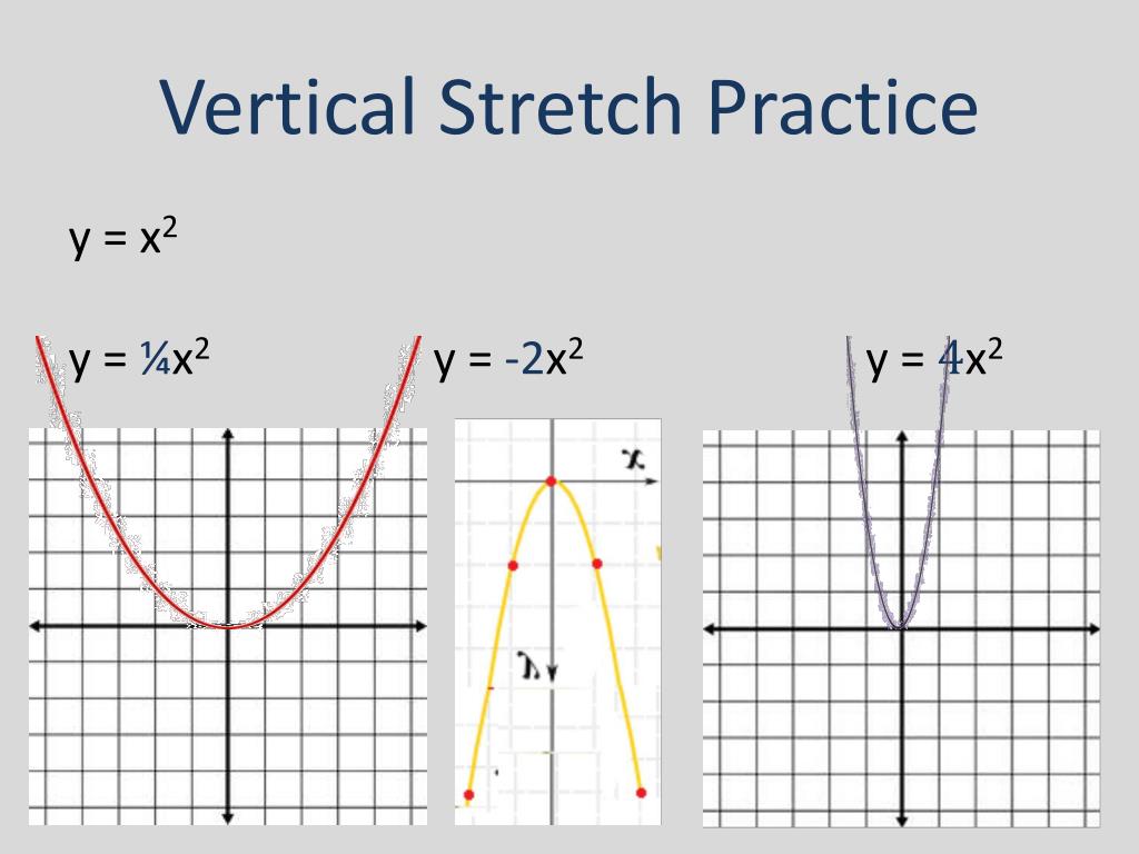 What Is A Vertical Stretch In Math