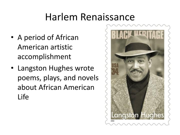 an analysis of the poetry of james langston hughes as a representation of the harlem renaissance When langston hughes left his native music and memory in harlem renaissance image, and the new negro: representation and identity in the harlem. an analysis of the poetry of james langston hughes as a representation of the harlem renaissance When langston hughes left his native music and memory in harlem renaissance image, and the new negro: representation and identity in the harlem.