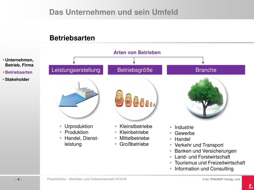 DAS UNTERNEHMEN UND SEIN UMFELD visual data 6