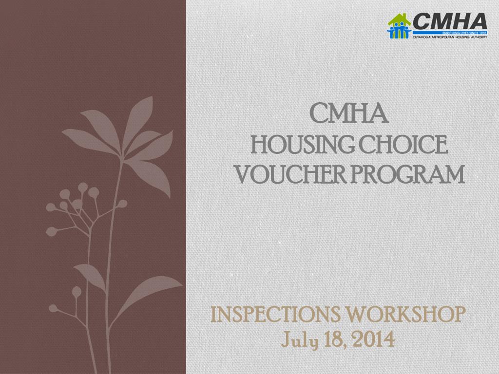 PPT CMHA HOUSING CHOICE VOUCHER PROGRAM PowerPoint Presentation, free