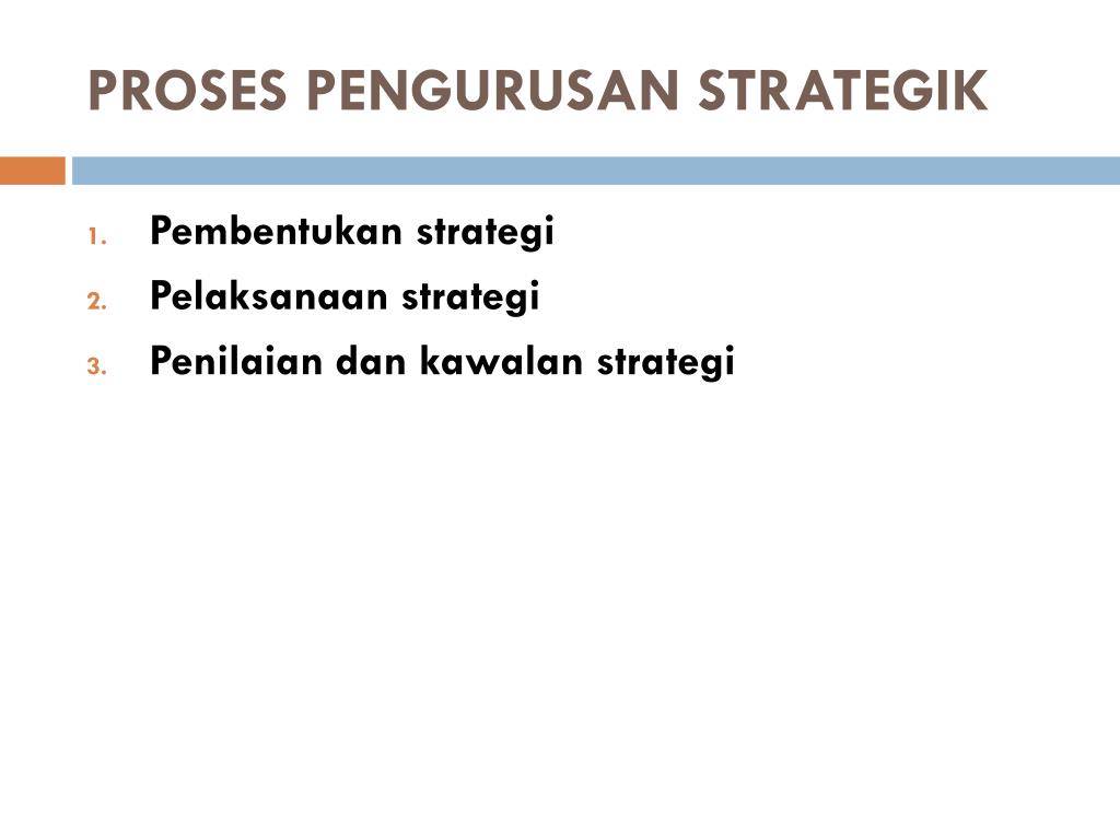 contoh assignment pengurusan strategik