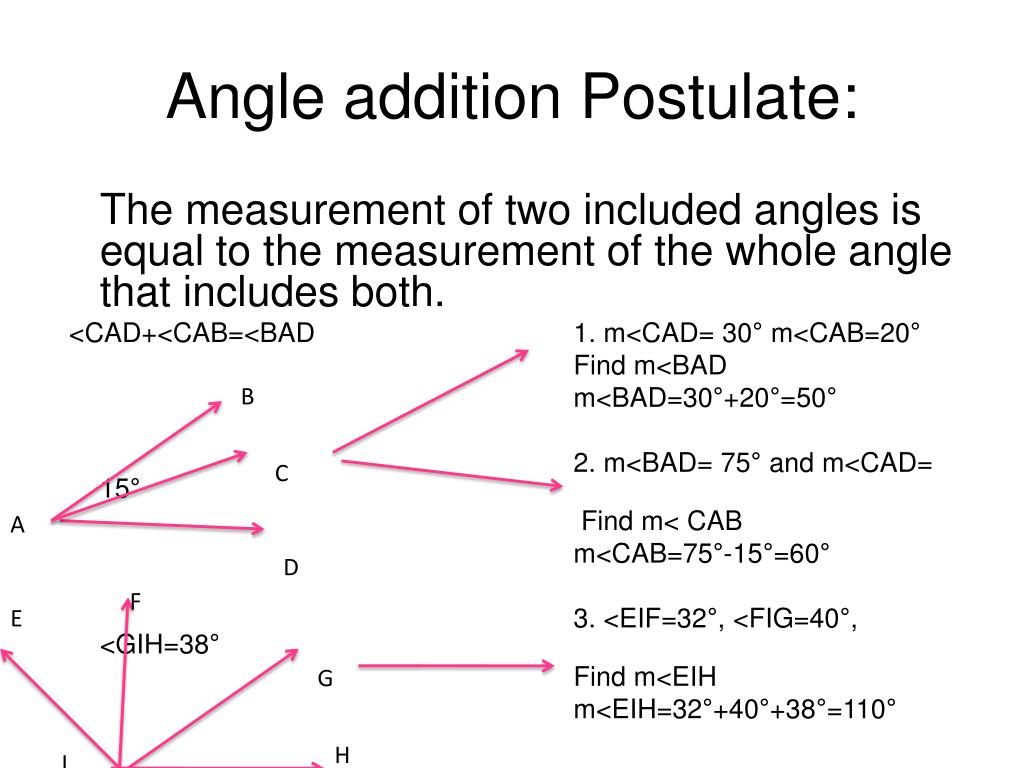 angles addition postulate definition geometry angles addition postulate definition geometry