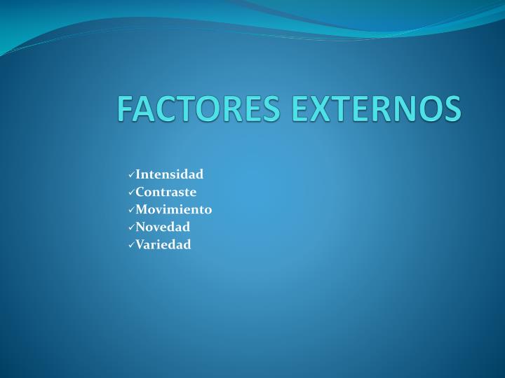 Ejemplos De Factores Externos 4304