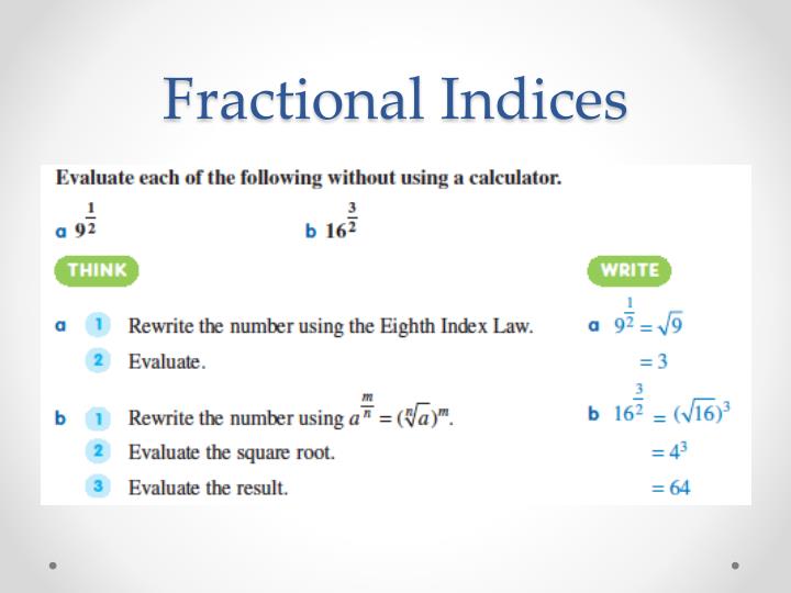 PPT Indices PowerPoint Presentation ID3466736