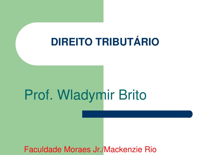 Ppt Direito Tribut Rio Powerpoint Presentation Free Download Id