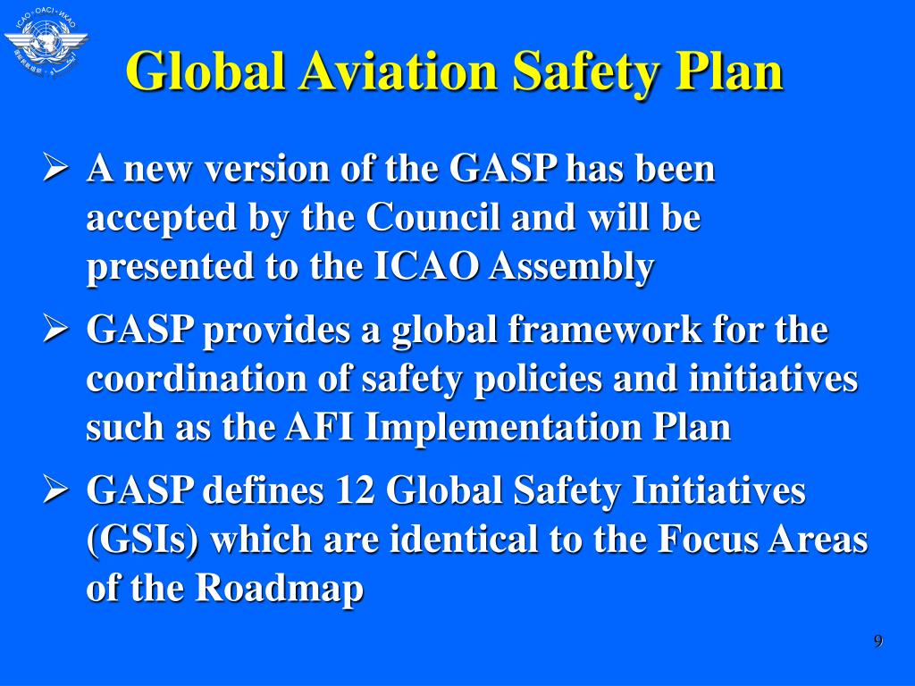PPT - COMPREHENSIVE REGIONAL IMPLEMENTATION PLAN FOR AVIATION SAFETY IN ...