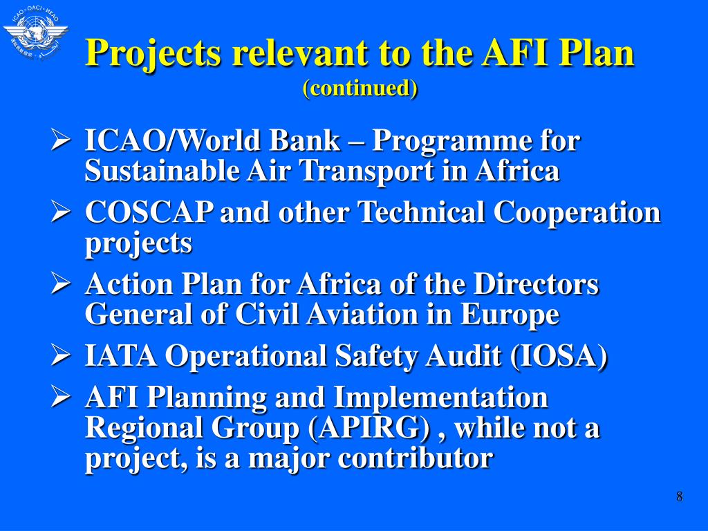PPT - COMPREHENSIVE REGIONAL IMPLEMENTATION PLAN FOR AVIATION SAFETY IN ...