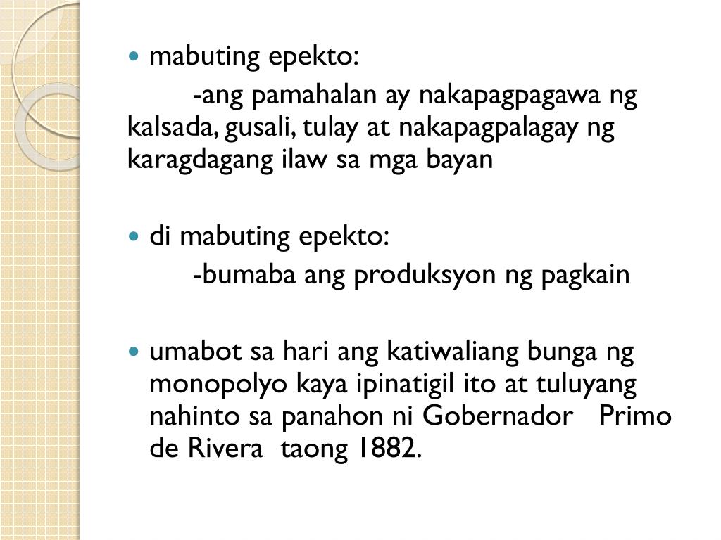 Featured image of post Epekto Ng Monopolyo Sa Tabako Pagkatapos mong mabasa ang kabuuan ng akdang ito lubos mong mauunawaan ang sagot sa tanong na ano ang monopoly