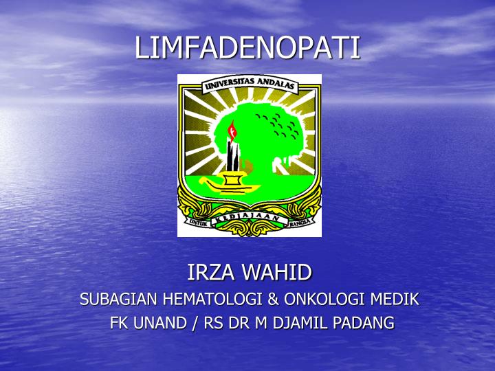 PPT - LIMFADENOPATI PowerPoint Presentation, free download ...