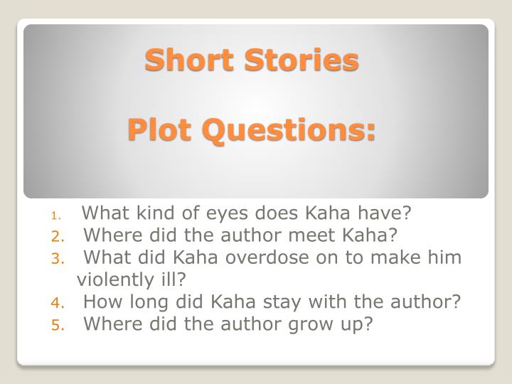 PPT Features Of Short Stories PowerPoint Presentation ID 3474645 ppt-features-of-short-stories-powerpoint-presentation-id-3474645