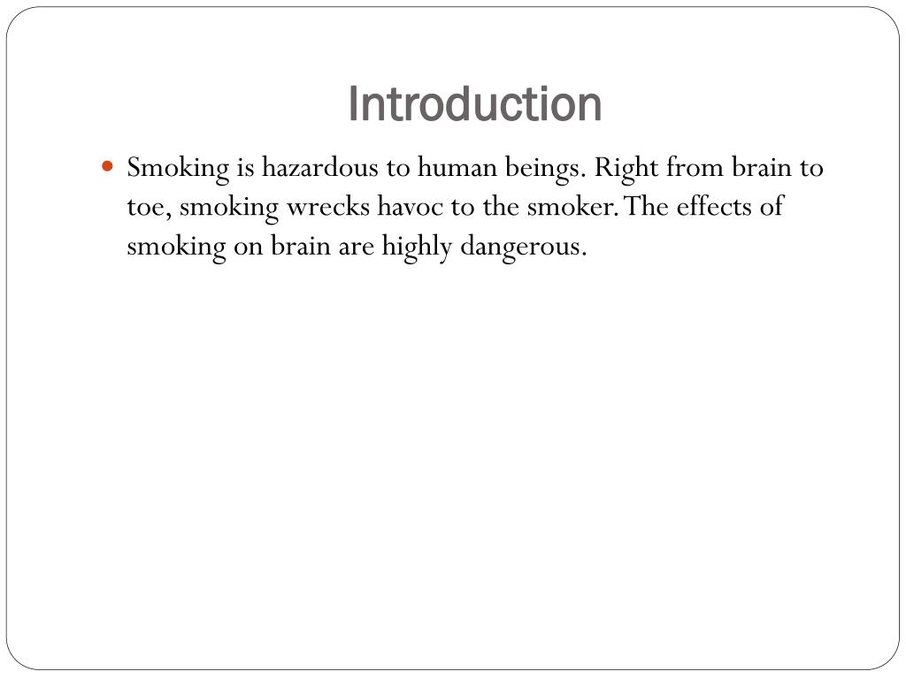 informative essay about smoking introduction body conclusion