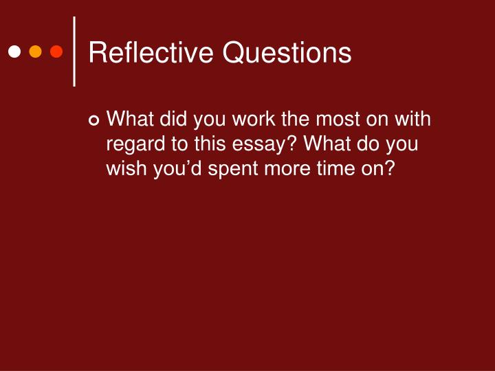 reflective questions to ask yourself reflective questions to ask yourself