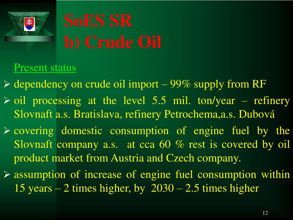 PPT - Strategy of security of enery supply Slovak Republic PowerPoint ...