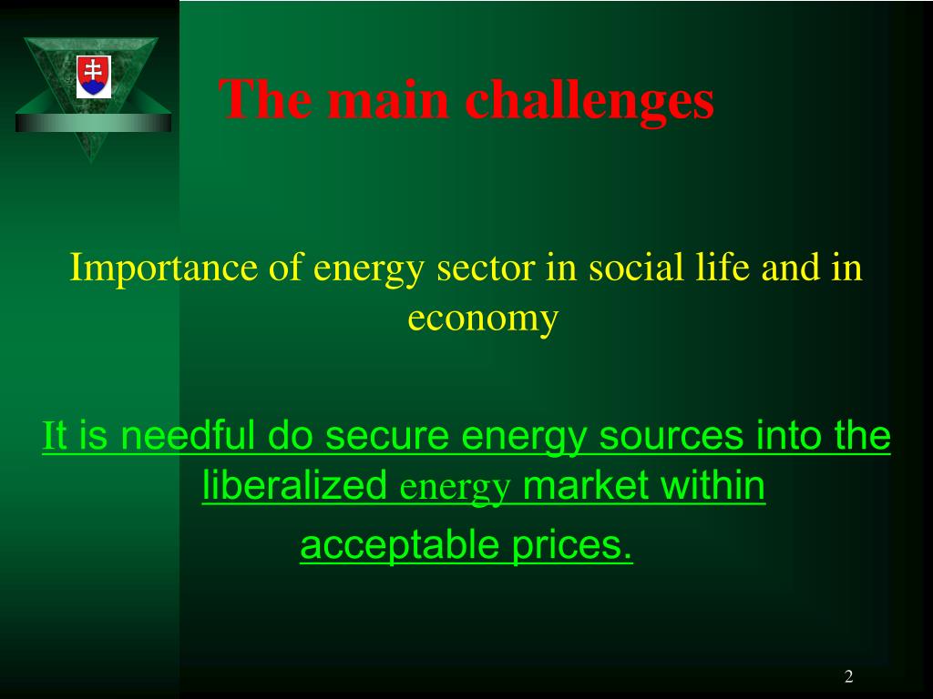 PPT - Strategy of security of enery supply Slovak Republic PowerPoint ...