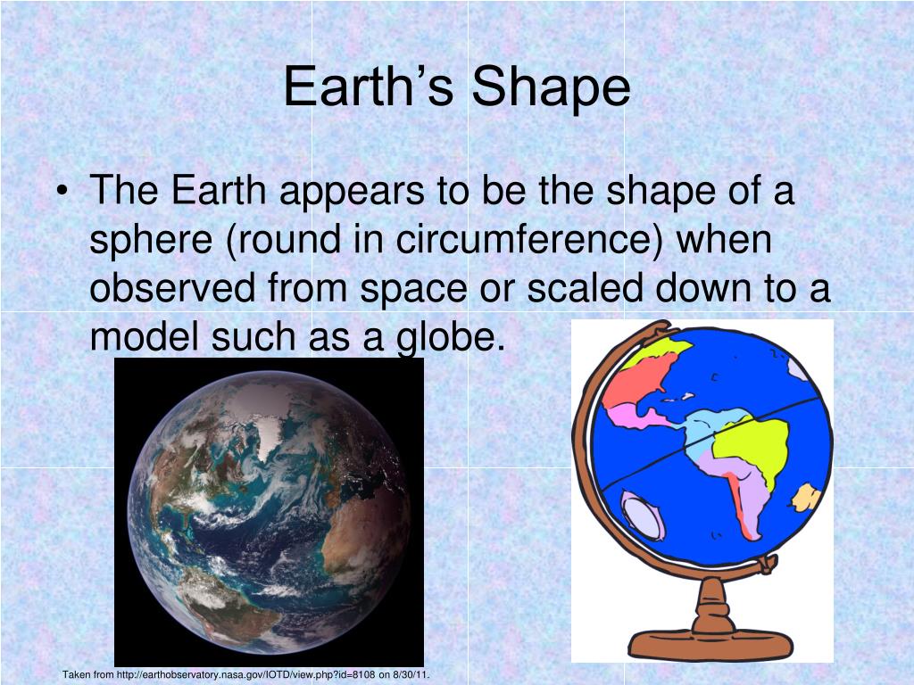 shape of the earth essay