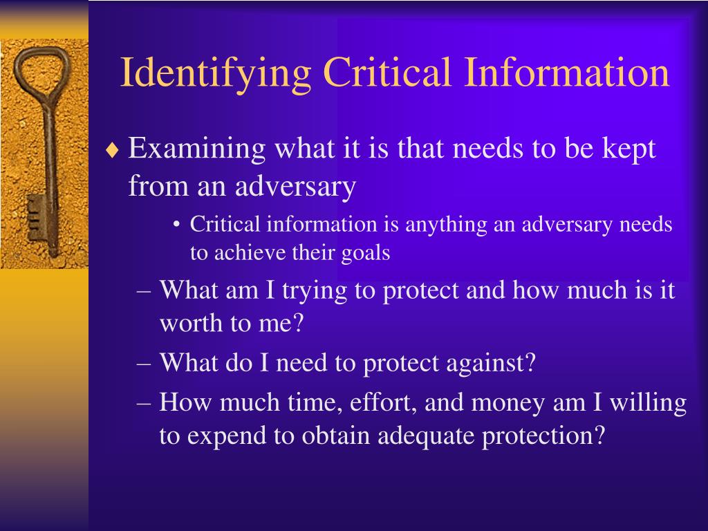 PPT - Operational Security PowerPoint Presentation, free download - ID