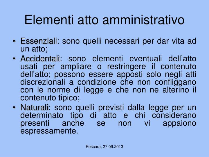 Differenza Tra Atto E Provvedimento Amministrativo PPT - Nozioni di Diritto Amministrativo PowerPoint Presentation - ID