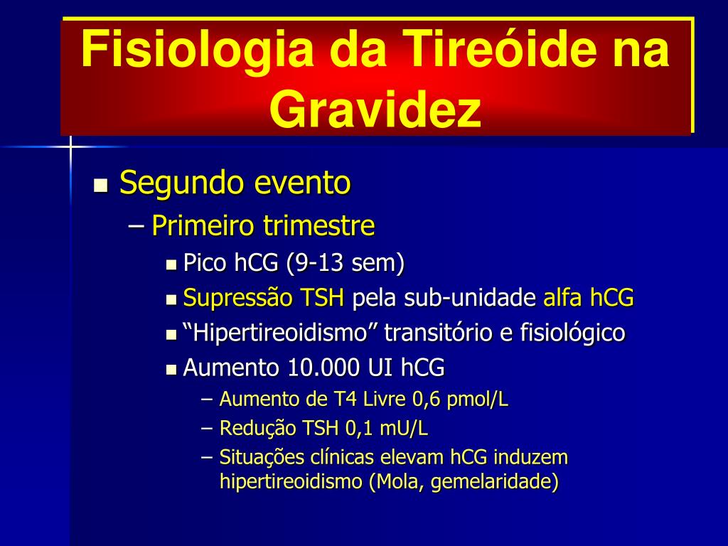 PPT - Distúrbios da Tireóide na Gravidez PowerPoint Presentation, free ...